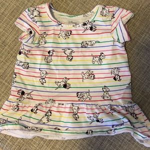 101 Dalmatians Peplum Top